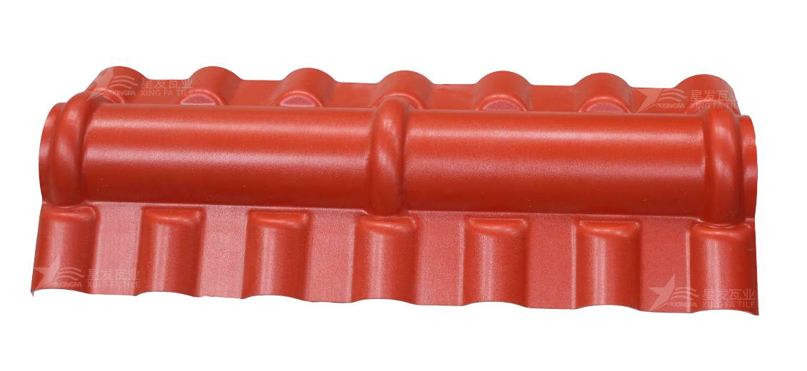 關(guān)于合成樹脂瓦正脊瓦寬度、規(guī)格、形狀的介紹。