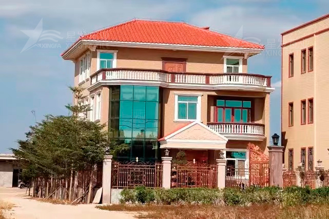 每一張屋面合成樹脂瓦都是藝術(shù)品，都獨(dú)具匠心！