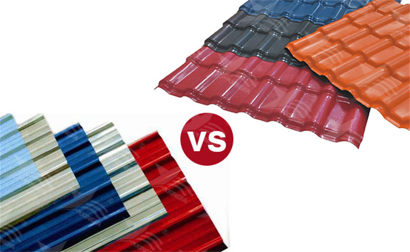 樹脂瓦與PVC瓦的對(duì)比，如何選擇適合你的屋頂材料？