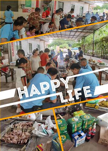 星發(fā)樹脂瓦廠家，組織一次全體員工集體活動。星發(fā)精神，服務(wù)社群。